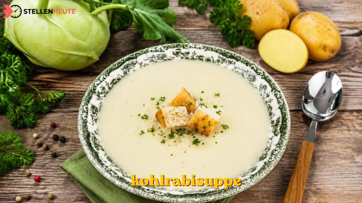 Kohlrabisuppe klassisch: Cremiges Rezept wie bei Oma